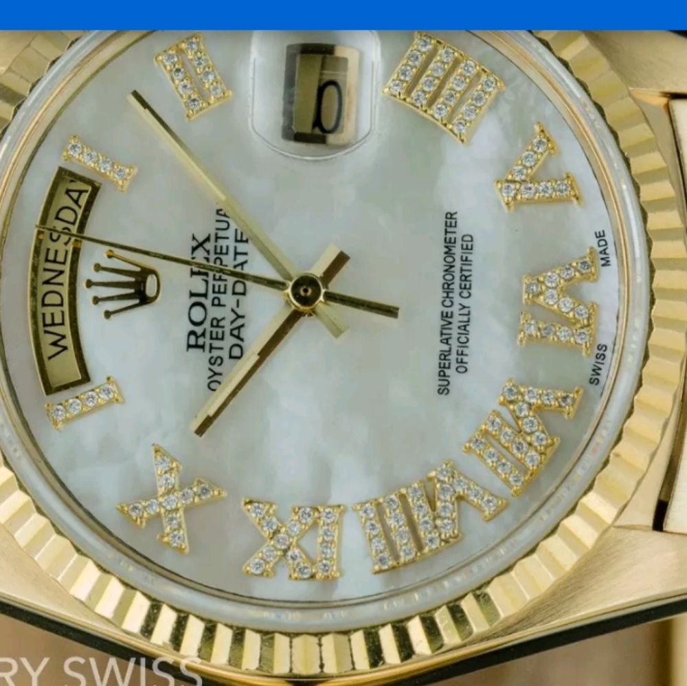 18k mens presidential rolex